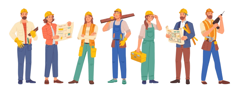 Construction workers